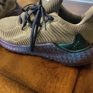 adidas Athletic Shoes in Gray and Blue